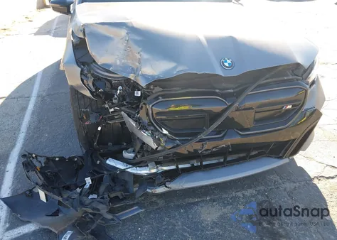 2024 BMW I5 M60 z USA, uszkodzony, nr VIN WBY43FK05RCP61030